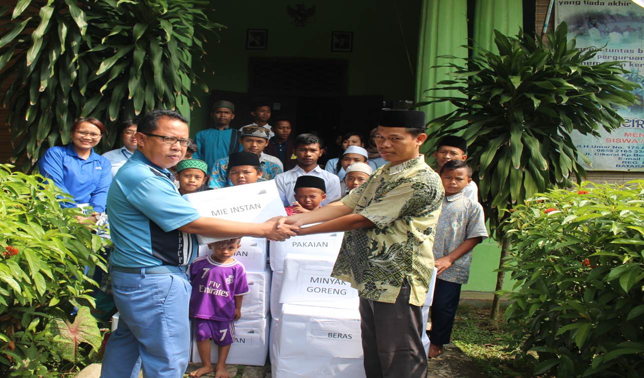 CSR Activity Mar 2017 : Giving Support To Maulana Hasanuddin Orphanage